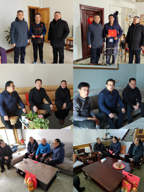 春節(jié)將至，宏河集團(tuán)黨委走訪慰問(wèn)老干部、困難黨員職工2